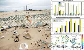 Around 3,760 TONNES of plastic debris are currently floating in the Mediterranean