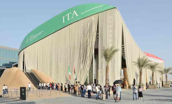Carlo Ratti tops Italy Pavilion at Dubai Expo with trio of boats