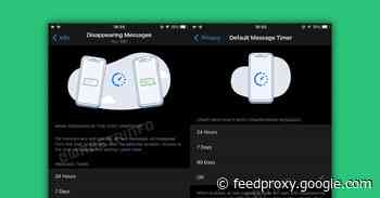 WhatsApp for iOS readying Disappearing Messages feature and redesigned chat bubbles