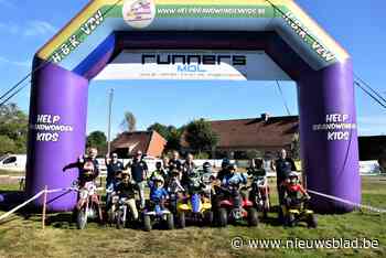 Kinderen racen voor vzw Help Brandwondenkids