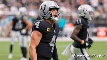How well is Derek Carr performing this season? A former Raiders MVP breaks it down