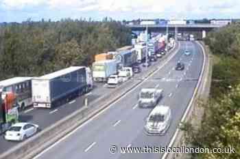 Lengthy delays from Dartford Crossing after serious crash