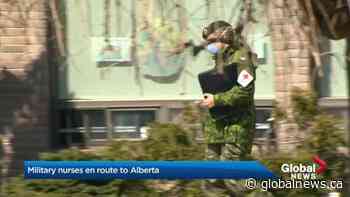 Military aid for Alberta to arrive Monday
