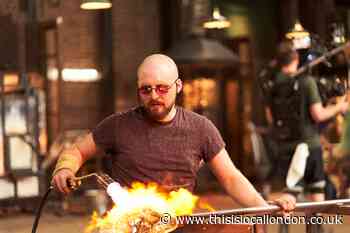 Netflix show winner recreates winning piece for London Glassblowing show