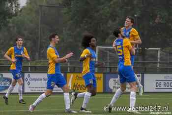 Blauw Geel'38 slaat in slotfase toe tegen UNA - Voetbal247.nl