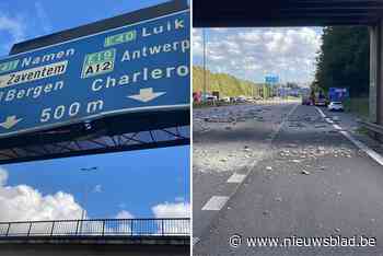 Weer twee rijstroken vrij op E40 in Groot-Bijgaarden, maar verkeer krijgt nog steeds raad om omgeving te vermijden