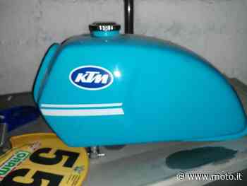 Vendo serbatoio ktm 175 73 con fiancatine Ktm a Casteggio (codice 8503665) - Moto.it