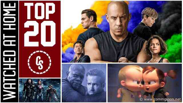 F9 Takes the Top Spot in This Week’s DEG Watched at Home Top 20