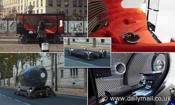 Self-driving Citroën Skate has swappable passenger pods that can be installed in 10 seconds