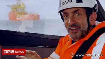 Life at sea by world's largest offshore wind farm in North Sea