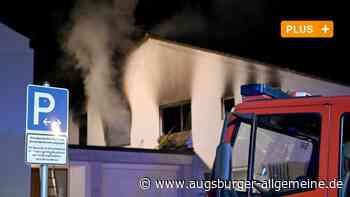 Brand in Jungingen: Feuerwehrleute müssen an ihre Grenzen gehen