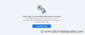 Panne pour Facebook, Instagram et WhatsApp