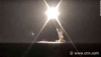 Russia test-fires submarine-launched hypersonic missile for first time