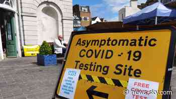 COVID-19: UK records 35,077 new cases and 33 more coronavirus-related deaths, daily figures show - Sky News