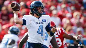Veteran QB Bethel-Thompson to start for Argos vs. Redblacks - TSN