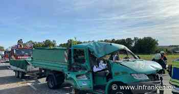 Lkw erfasst Traktor: Schwerer Unfall im Landkreis Bamberg - vier Verletzte - inFranken.de