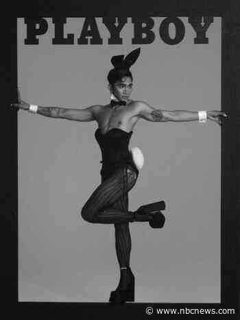 Bretman Rock poses as a Playboy bunny in history-making magazine cover