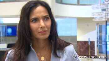 'Top Chef' star Padma Lakshmi speaks at Houston Women's March - KHOU.com