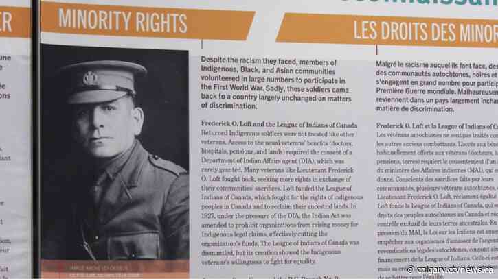 Lethbridge Military Museum opens new temporary exhibit at the Vimy Ridge Armoury
