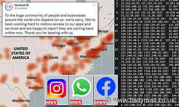 Facebook and Instagram begin to restore service after SEVEN HOUR global outage