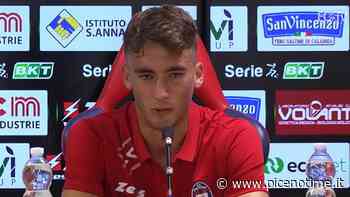 Crotone-Ascoli 2-2, le voci di Canestrelli (“Dispiace per errore su espulsione”) e Giannotti (“Buona gara”) - picenotime