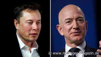 Elon Musk gegen Jeff Bezos: Die Fehde zweier Milliardäre