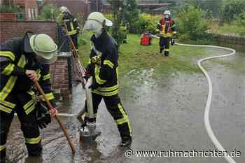 Unwetter in Ascheberg: Vollgelaufener Keller, Bach droht überzulaufen - Ruhr Nachrichten