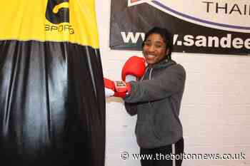female Bolton boxer trains with middleweight Olympic champion - The Bolton News