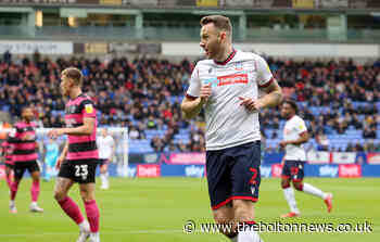 Bolton Wanderers give update on Gethin Jones ahead of Sheffield Wednesday game - The Bolton News