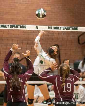 MONDAY SCHOLASTICS: Maloney volleyball secures postseason berth; Dudley close to triple-double as Platt snaps slide - Meriden Record-Journal
