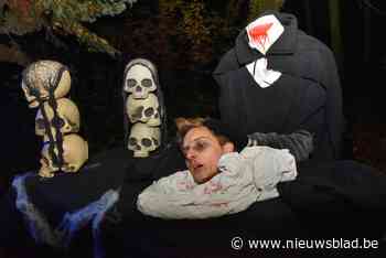 Griezeltocht trekt door Raadsherenpark (Vosselaar) - Het Nieuwsblad