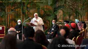 Pope, faith leaders sign joint climate appeal before summit