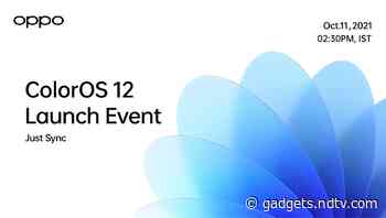 Oppo to Debut Android 12-Based ColorOS 12 on October 11: How to Watch Livestream, Top Features