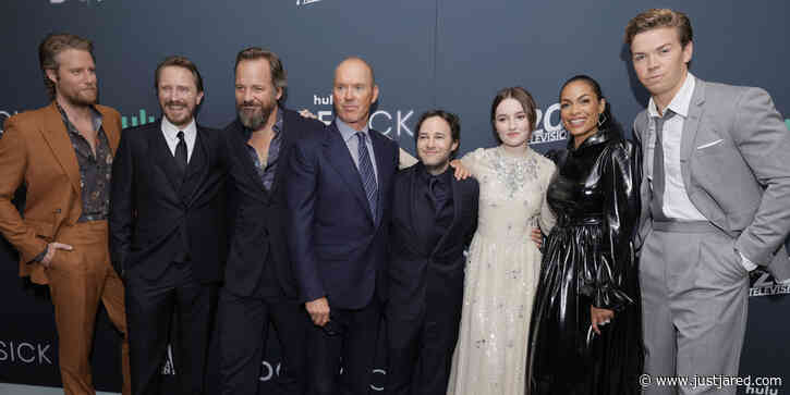 Michael Keaton, Kaitlyn Dever & Rosario Dawson Premiere 'Dopesick' in NYC