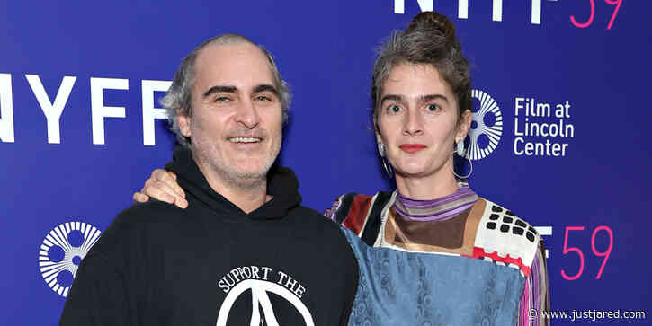 Joaquin Phoenix & Gaby Hoffman Premiere Their New Film 'C'Mon, C'Mon' in NYC