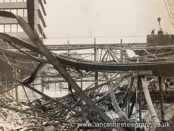 Wreckage of blaze at Cavendish nightclub in Blackburn