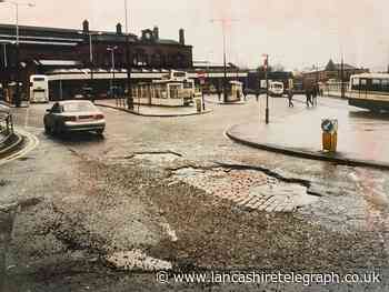 Old memories of crumbling roads on the Boulevard in Blackburn
