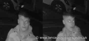 Blackburn: Police hunt man in CCTV following three house burglaries in which two cars were stolen