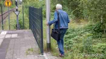 Gefährliche Abkürzung: Wenn der Weg zum Bahnhof Dissen über Gleise führt - noz.de - Neue Osnabrücker Zeitung