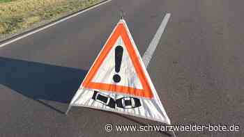 Eine Leichtverletzte: 26-Jähriger baut in Altensteig Unfall unter Alkoholeinfluss