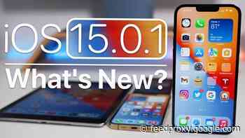 What is new in iOS 15.0.1 (Video)