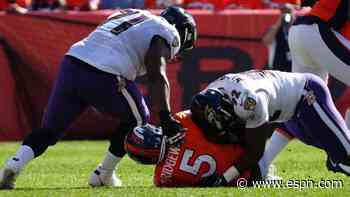 Teddy Bridgewater leads list of nine Broncos' starters to suffer injury so far