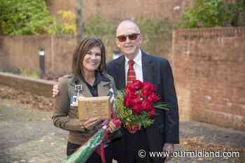 Robin Nelson receives Terence F. Moore Award - Midland Daily News