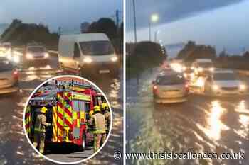 Essex Fire Service receives 26 flood-related calls in three hours