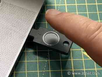 YubiKey Bio builds biometric authentication into a security key