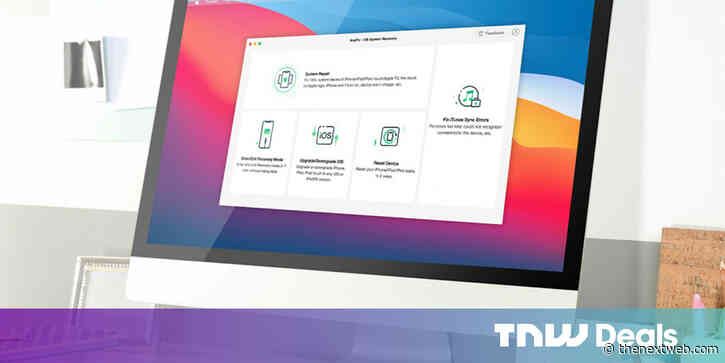 AnyFix iOS lets Apple users fix ailing devices without a trip to the Apple Store