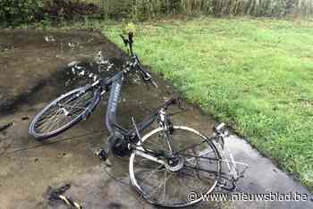 Brand vernielt elektrische fiets