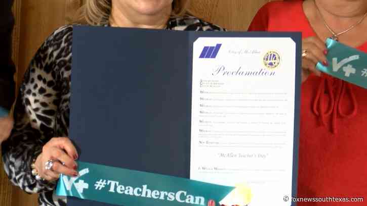 McAllen Proclaims October 5th as Teachers’ Day