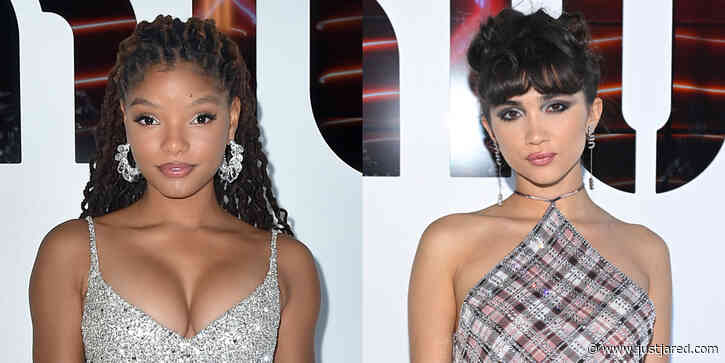 Halle Bailey & Rowan Blanchard Step Out for Miu Miu Fashion Show in Paris