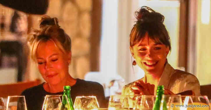 Dakota Johnson Celebrates Her Birthday with Mom Melanie Griffith & Pals at Dinner!